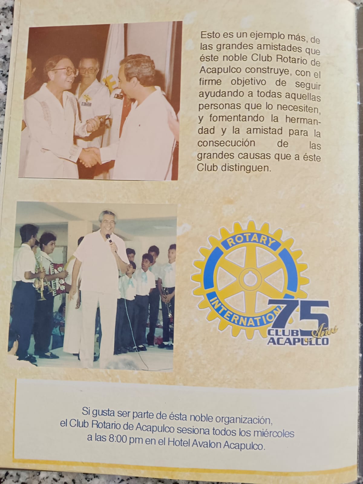 Historia Club Rotario Acapulco
